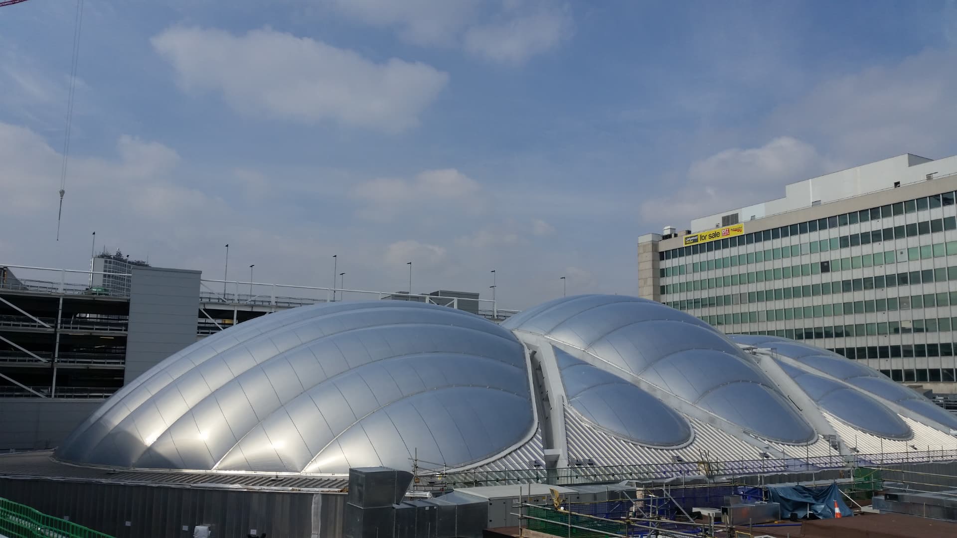 ETFE roof at Birmingham New Street Station