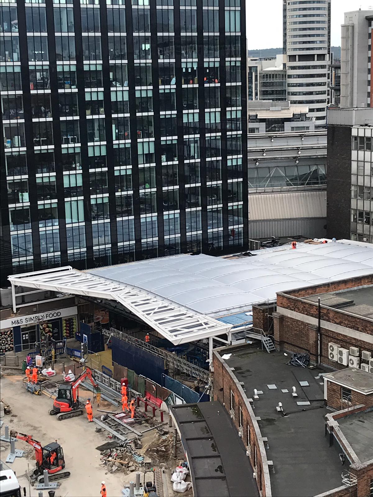 ETFE project at Leeds Station