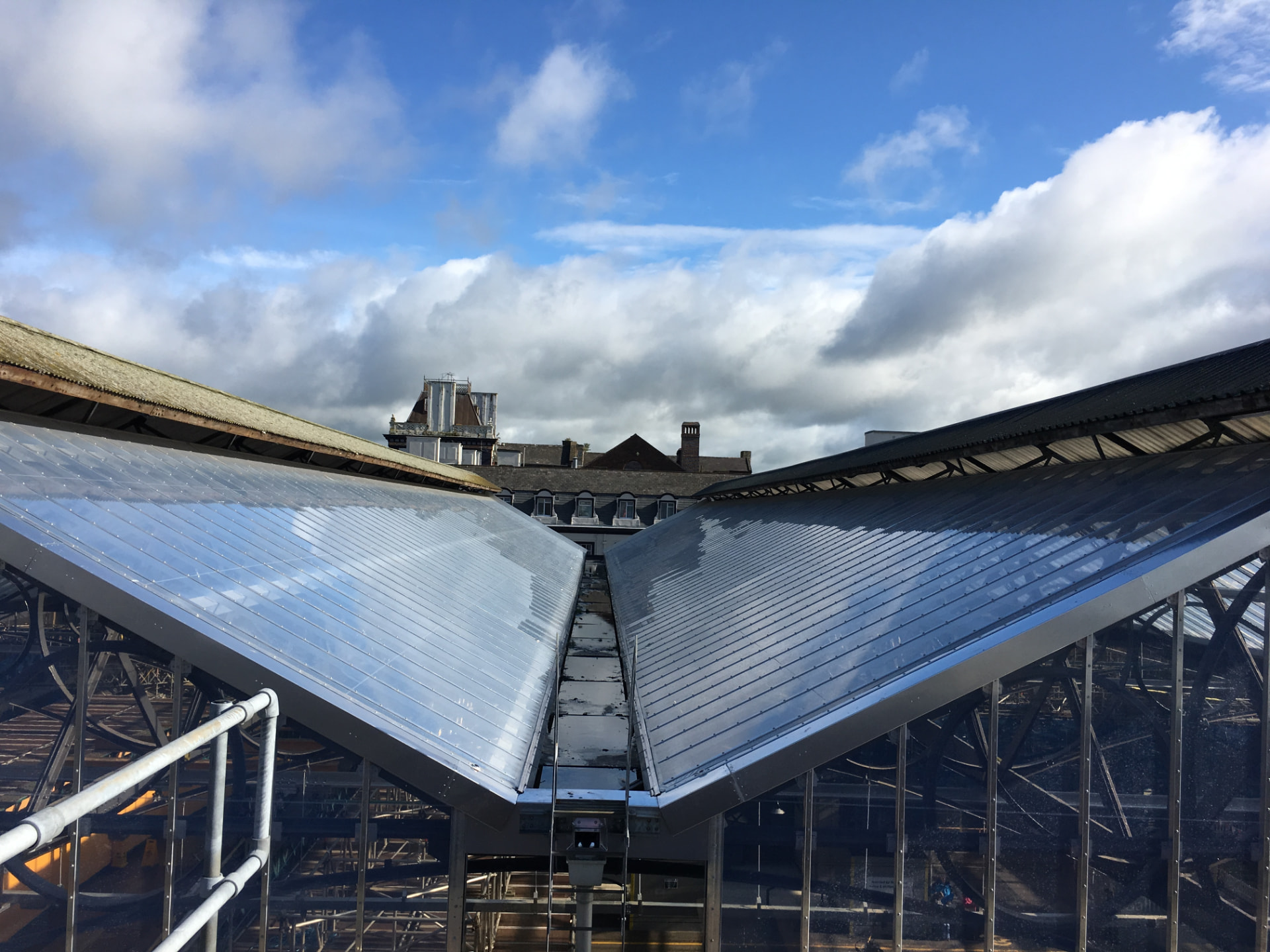 ETFE roof at Carlisle Station